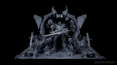 Transformers: Darkside of the Moon - Optimus Prime Weapons Depot Statue