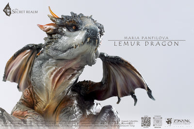 The Secret Realm Series - Lemur Dragon Statue by Maria Panfilova