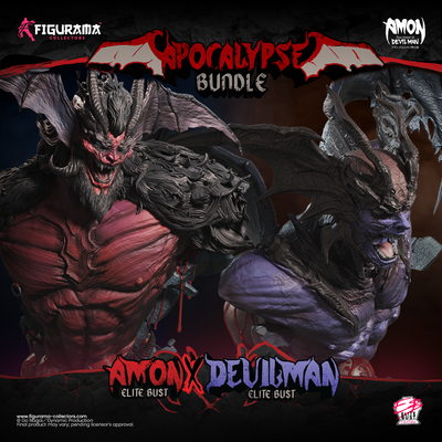 The Apocalypse of Devilman - The Apocalypse Bundle 1/4 Scale Busts
