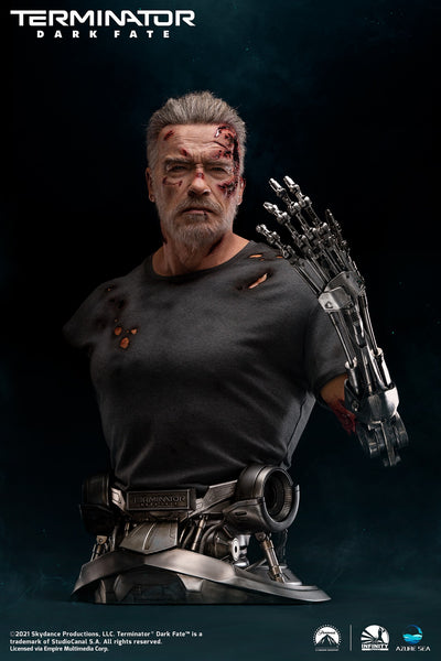Terminator Dark Fate - T-800 Life-Size Bust
