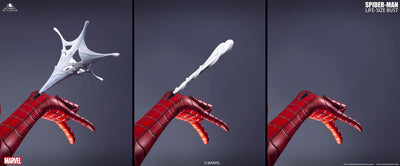 Spiderman BLACK/RED 1:1 Lifesize Bust