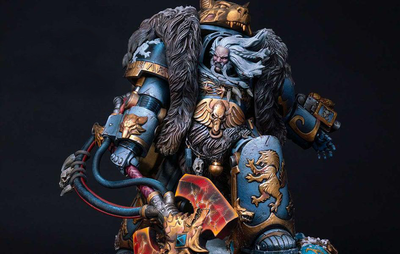 Warhammer 40,000: Logan Grimnar Statue