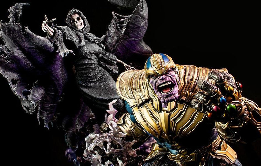 Thanos & Lady Death 1/4 Statue - EXCLUSIVE
