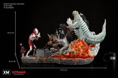 Ultraman vs Kaiju Diorama