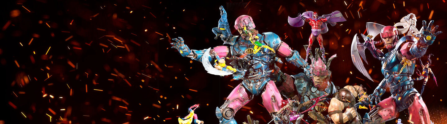 X-Men vs Sentinel BDS Art Scale Collection