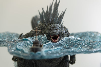Godzilla Minus One (2023) - Godzilla vs. Shinsei-maru Statue