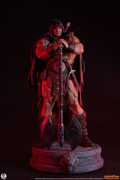 Conan & Maiden 1/3 Scale Statue Set