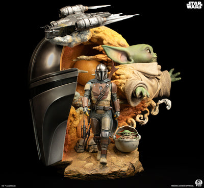 The Mandalorian Fine Art Bust