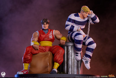 Cody and Guy 1/10 Scale Statue Set