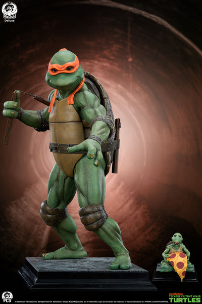TMNT (1990) - Michelangelo (Deluxe) 1/2 Scale Statue