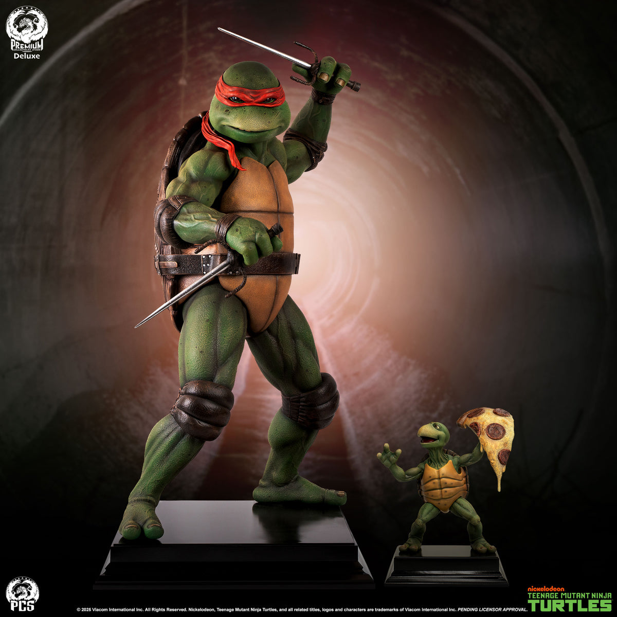Tmnt 1990 Raphael Shell TMNT (1990) - Raphael (Deluxe Ed.) 1/2 Scale Statue - Spec Fiction Shop