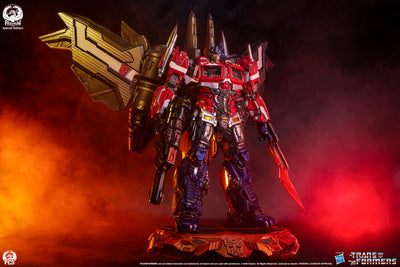 Optimus Prime (Jet Convoy Edition) Museum Scale Statue