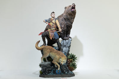 God of War: Ragnarok - Atreus 1/3 Scale Statue