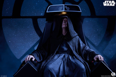 Emperor Palpatine on Throne 1/3 Scale Statue