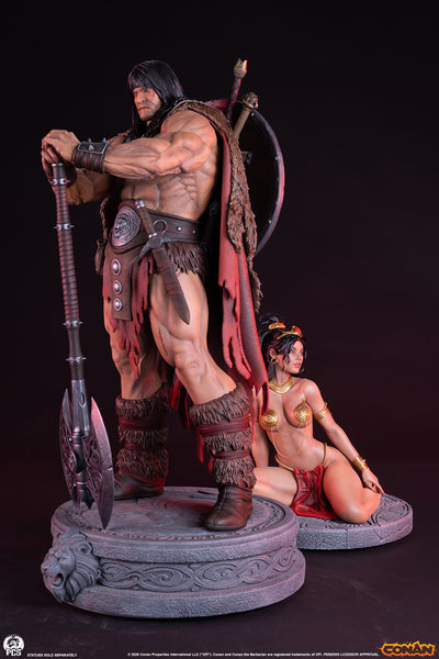 Conan & Maiden 1/3 Scale Statue Set