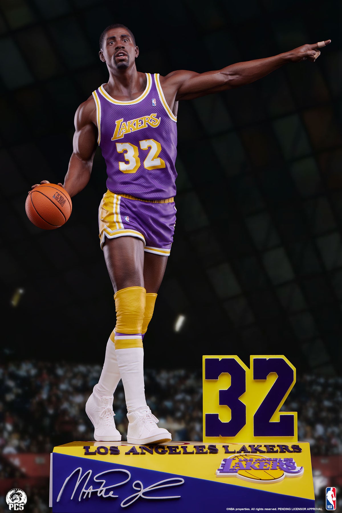 Magic Johnson Custom Magic Johnson 1/4 Scale Statue - Spec Fiction Shop