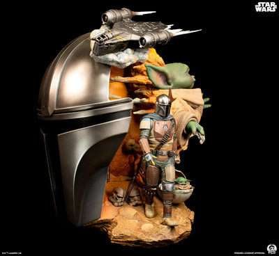 The Mandalorian Fine Art Bust