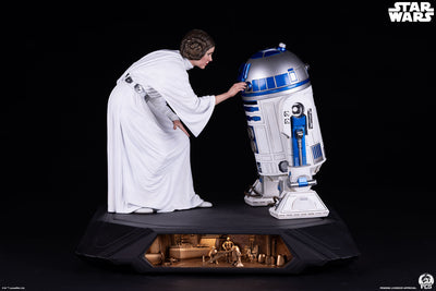 Princess Leia & R2-D2 1/3 Scale Statue by PCS