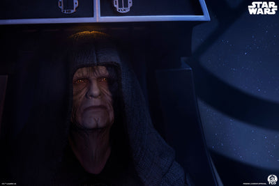 Emperor Palpatine on Throne 1/3 Scale Statue