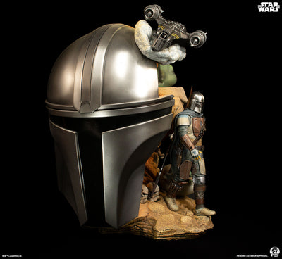 The Mandalorian Fine Art Bust