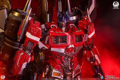 Optimus Prime (Jet Convoy Edition) Museum Scale Statue