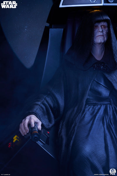 Emperor Palpatine on Throne 1/3 Scale Statue