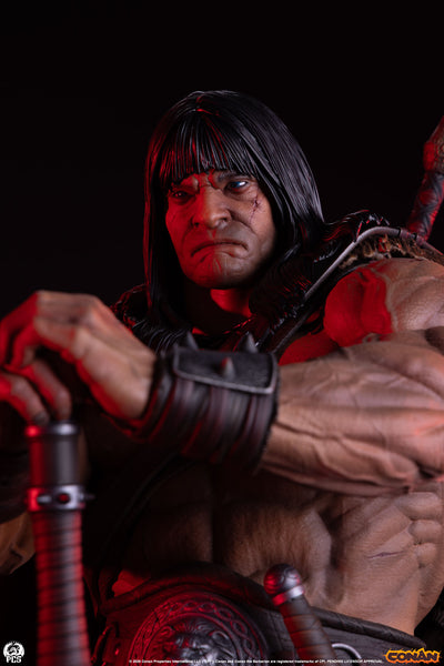 Conan & Maiden 1/3 Scale Statue Set
