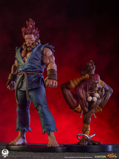 Akuma and Dhalsim 1/10 Scale Statue Set