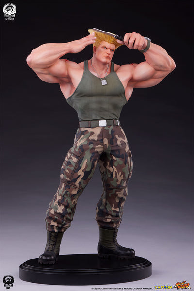 Street Fighter 6 - Guile 1/4 Scale Statue Deluxe Version