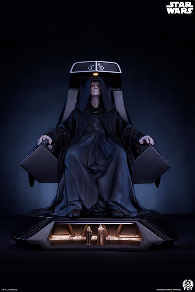 Emperor Palpatine on Throne 1/3 Scale Statue