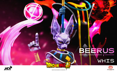 Dragon Ball Super - Beerus & Whis 1/4 Scale Statue