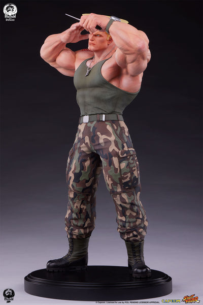 Street Fighter 6 - Guile 1/4 Scale Statue Deluxe Version