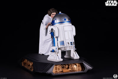 Princess Leia & R2-D2 1/3 Scale Statue by PCS