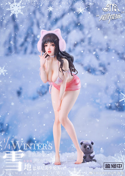 Snow Peach 1/4 Scale Statue