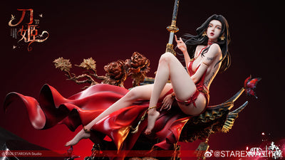 Brilliant Goddess Series - Samurai Sword Princess 2 1/4 Scale Statue