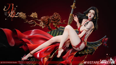 Brilliant Goddess Series - Samurai Sword Princess 2 1/4 Scale Statue