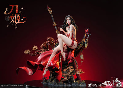 Brilliant Goddess Series - Samurai Sword Princess 2 1/4 Scale Statue