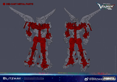 Voltron: Legendary Defender (Standard Edition) Carbotix Figure