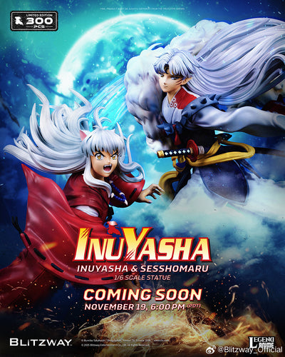 Inuyasha & Sesshoumaru 1/6 Scale Statue