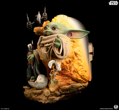 The Mandalorian Fine Art Bust