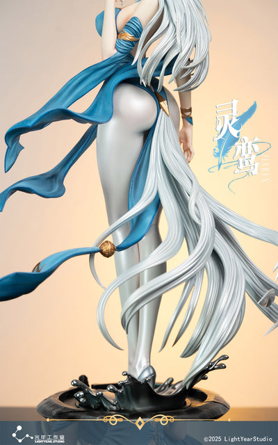 Beauty Series - Lingluan - Spiritual Phoenix 1/4 Scale Statue