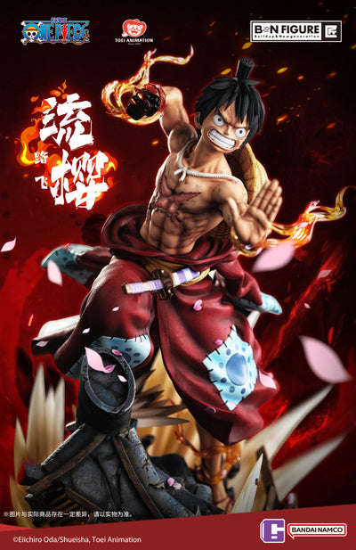 Monkey D. Luffy (Sakura Version) 1/4 Scale Statue