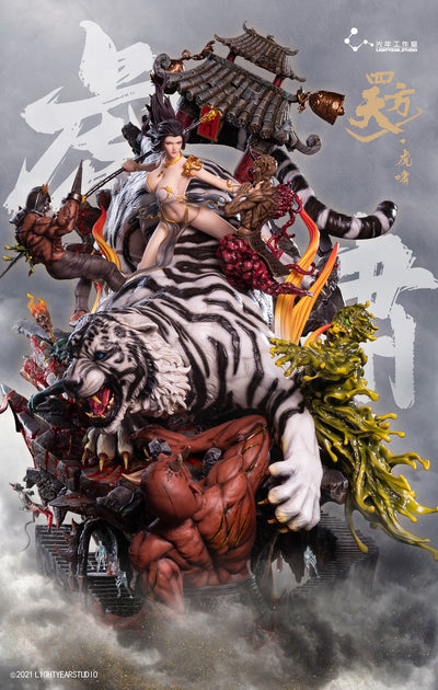 Four Heavens Series - Tiger Roar 1/6 Scale Statue