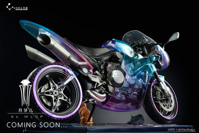 Cloud Worm Series - Crescent Moon (Crystal Clear Version) by WLOP 1/4 Scale Statue