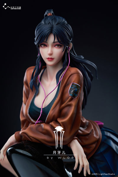Cloud Worm Series - Crescent Moon (Super Deluxe Version) by WLOP 1/4 Scale Statue