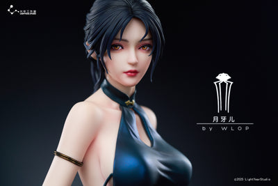 Cloud Worm Series - Crescent Moon (Super Deluxe Version) by WLOP 1/4 Scale Statue