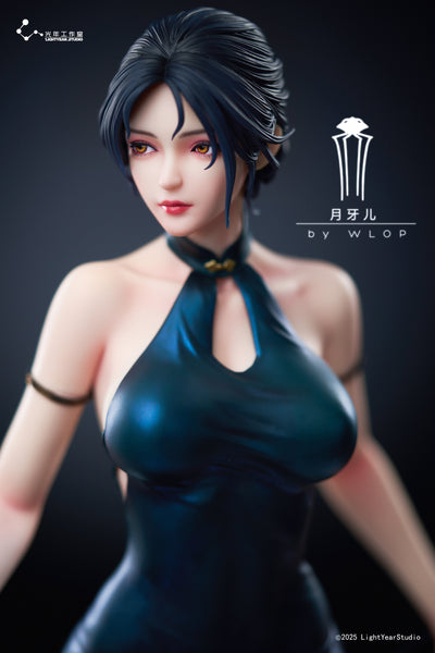 Cloud Worm Series - Crescent Moon (Super Deluxe Version) by WLOP 1/4 Scale Statue