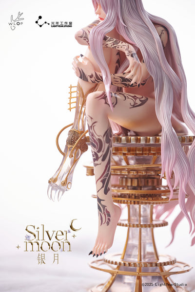 Silver Moon Yao Meng by WLOP (w/ Tattoos) 1/4 Scale Statue