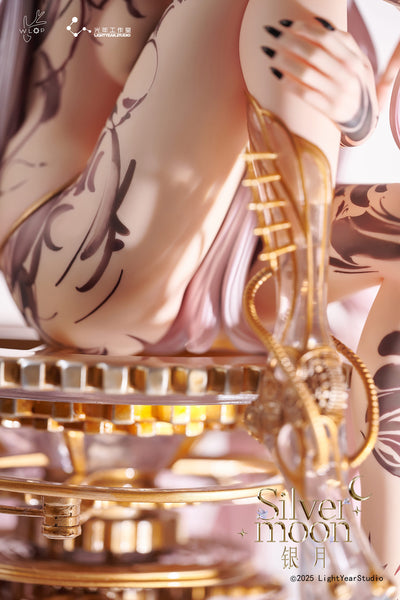 Silver Moon Yao Meng by WLOP (w/ Tattoos) 1/4 Scale Statue