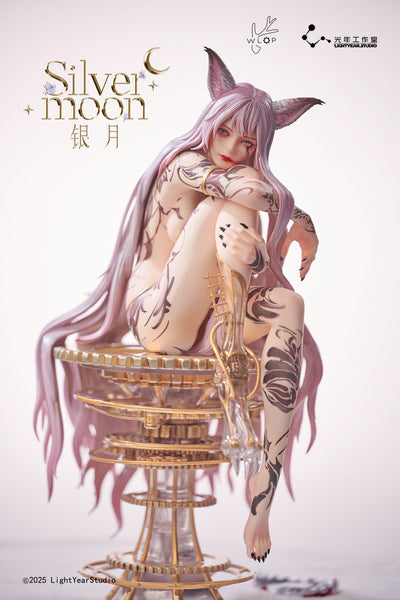 Silver Moon Yao Meng by WLOP (w/ Tattoos) 1/4 Scale Statue